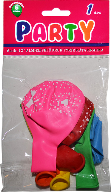 Latex blöðrur vörunr. 70601-00